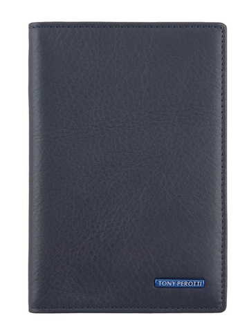 Обложка для паспорта Tony Perotti темно-синяя (563435)