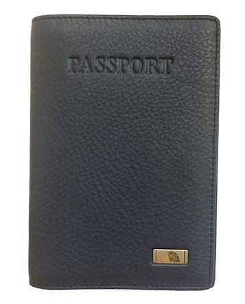 Обложка для паспорта Tony Perotti синяя (561235)