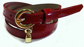 Ремень женский Bullatti (5966-892-2586) красный