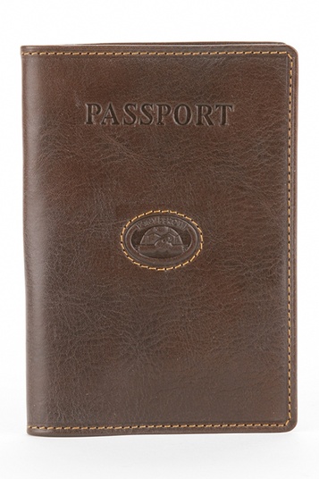 Обложка для паспорта Tony Perotti коричневая (331235)
