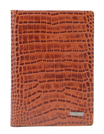 Обложка для автодокументов Valeri коричневая (016-562-03)