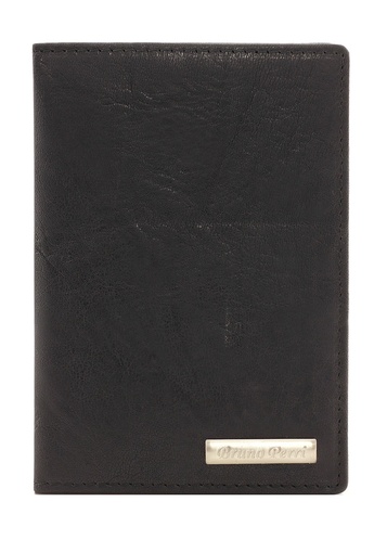 Обложка для паспорта Bruno Perri черная (3778)