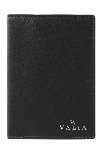 Обложка для паспорта Valia черная (3404)