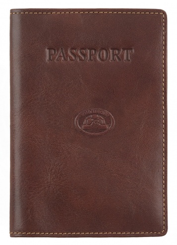 Обложка для паспорта Tony Perotti коричневая (271235)