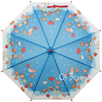 Зонт-трость детский ZEST (81561) голубой