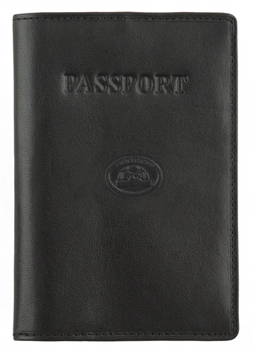 Обложка для паспорта Tony Perotti черная (271235)